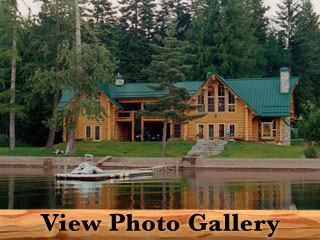 Hidden Lake Amish Log Home