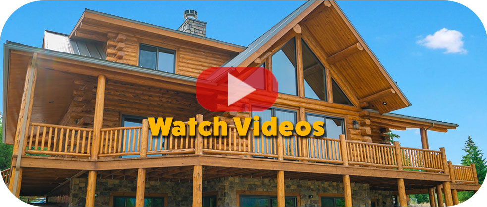 Amish Log Home Video Gallery