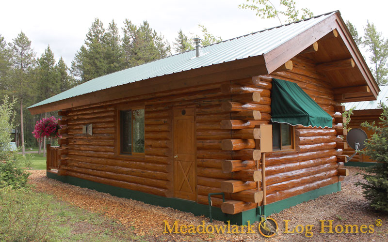 16x20 Log Cabin - Meadowlark Log Homes