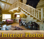 Hungry Horse Log Homestead Interior