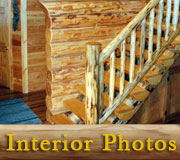 Wilderness Hideaway Log Homestead Interior