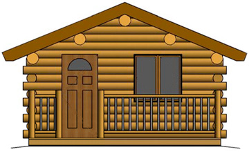 Clark Fork Cabin Montana Log Cabin