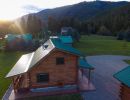 meadowlark log homes photo gallery