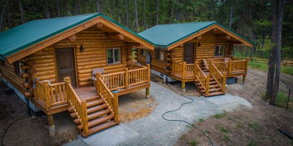 meadowlark log homes photo gallery