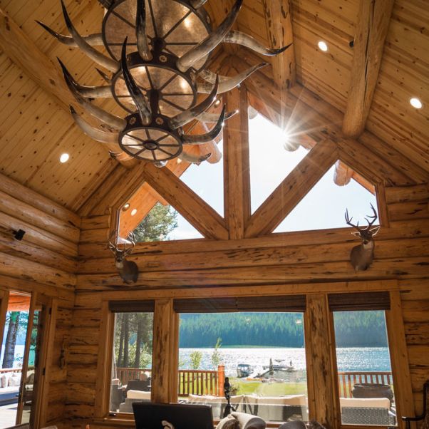 meadowlark log homes photo gallery