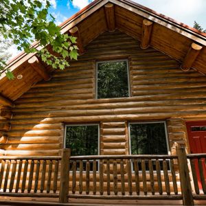 meadowlark log homes photo gallery