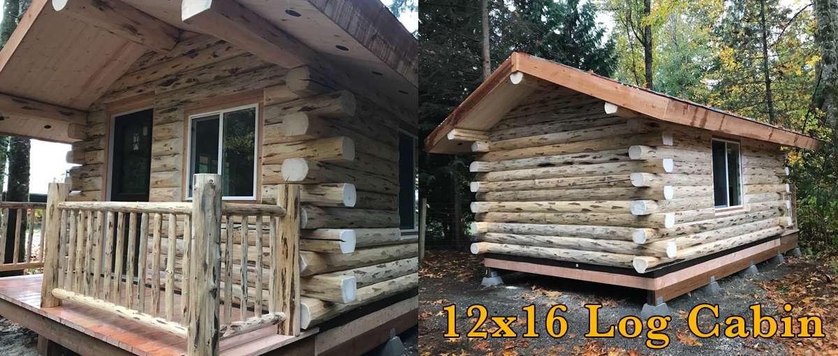 Aspen 12x16 Log Cabin