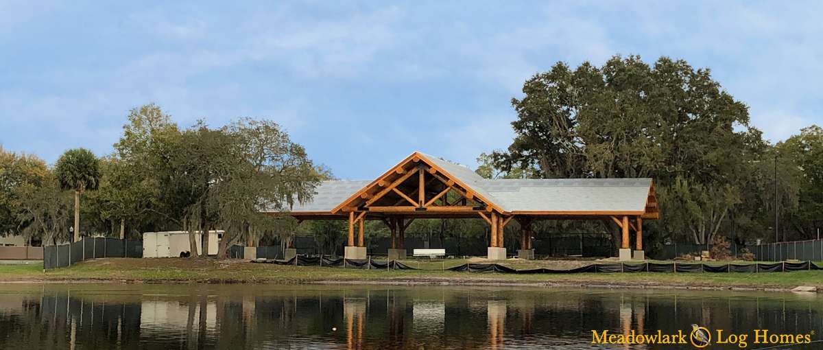 Winter Springs Log Pavilion